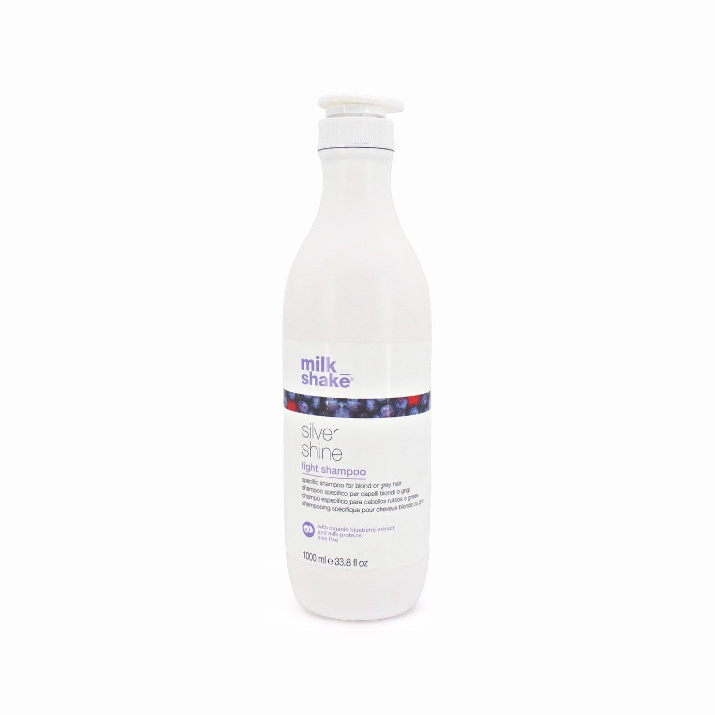Milk_Shake Silver Shine Light Shampoo 1000ml - Small Amount Missing