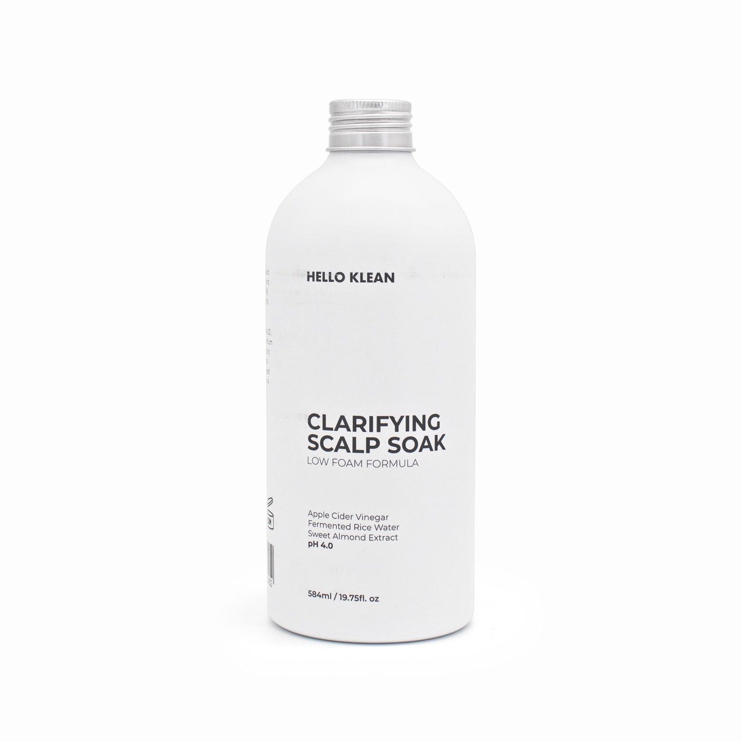 Hello Klean Clarifying Scalp Soak 584ml - Missing Box & Imperfect Container