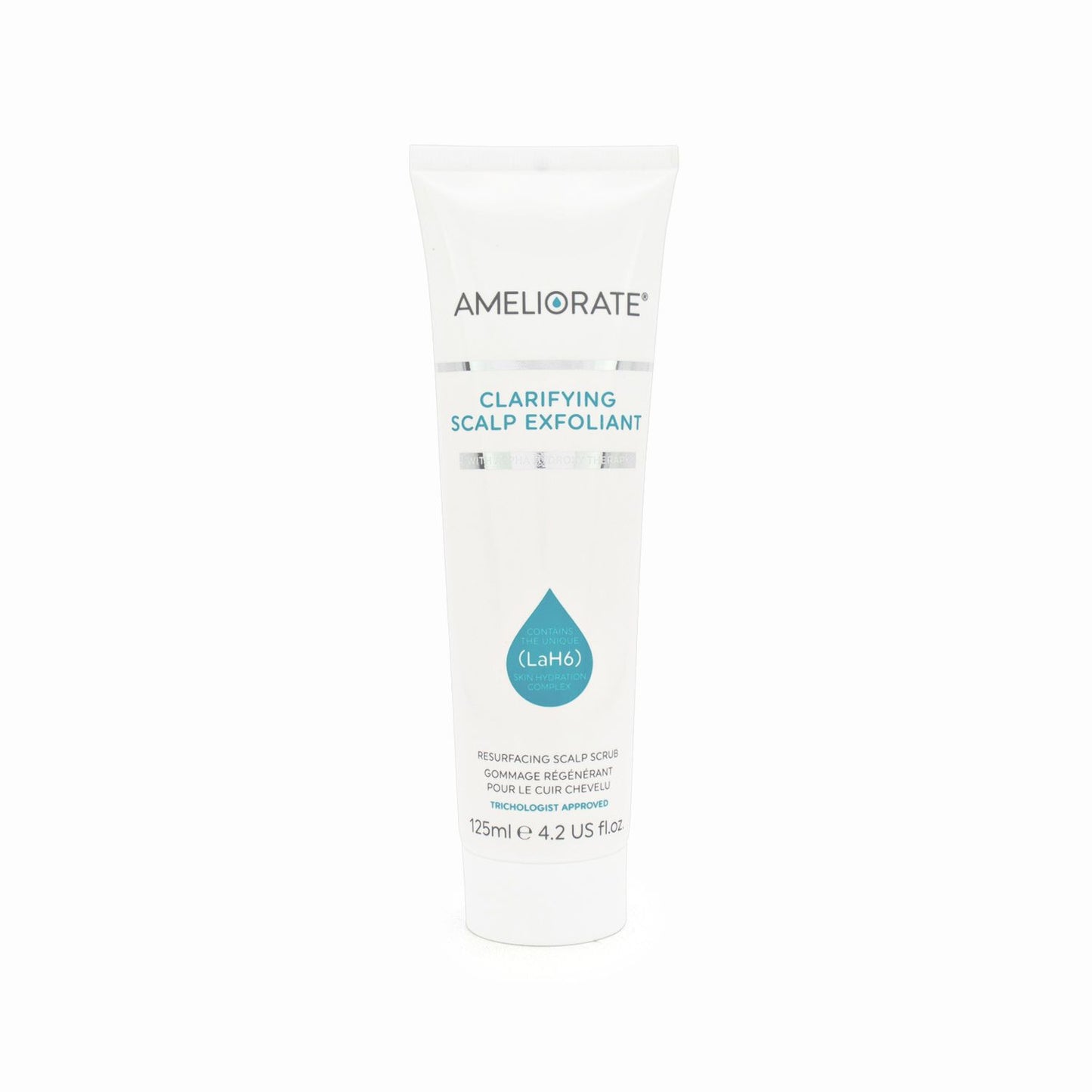 AMELIORATE Clarifying Scalp Exfoliant 125ml Fragrance Free - Imperfect Box - This is Beauty UK