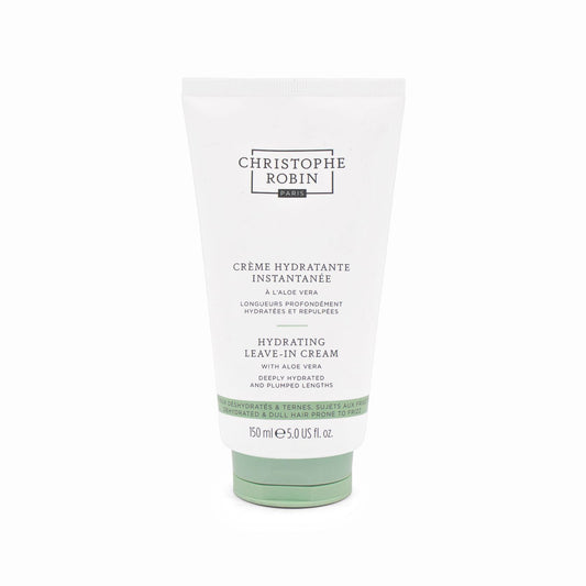 Christophe Robin Hydrating Aloe Vera Leave-In Cream 150ml - Imperfect Container