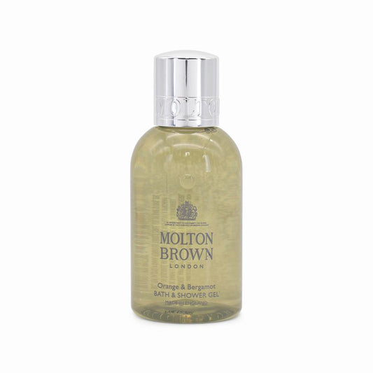 Molton Brown Orange & Bergamot Bath & Shower Gel 100ml - Imperfect Container