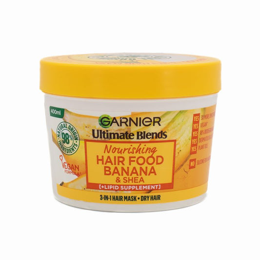 Garnier Hair Food Banana Hair Mask Treatment 400ml - Imperfect Container