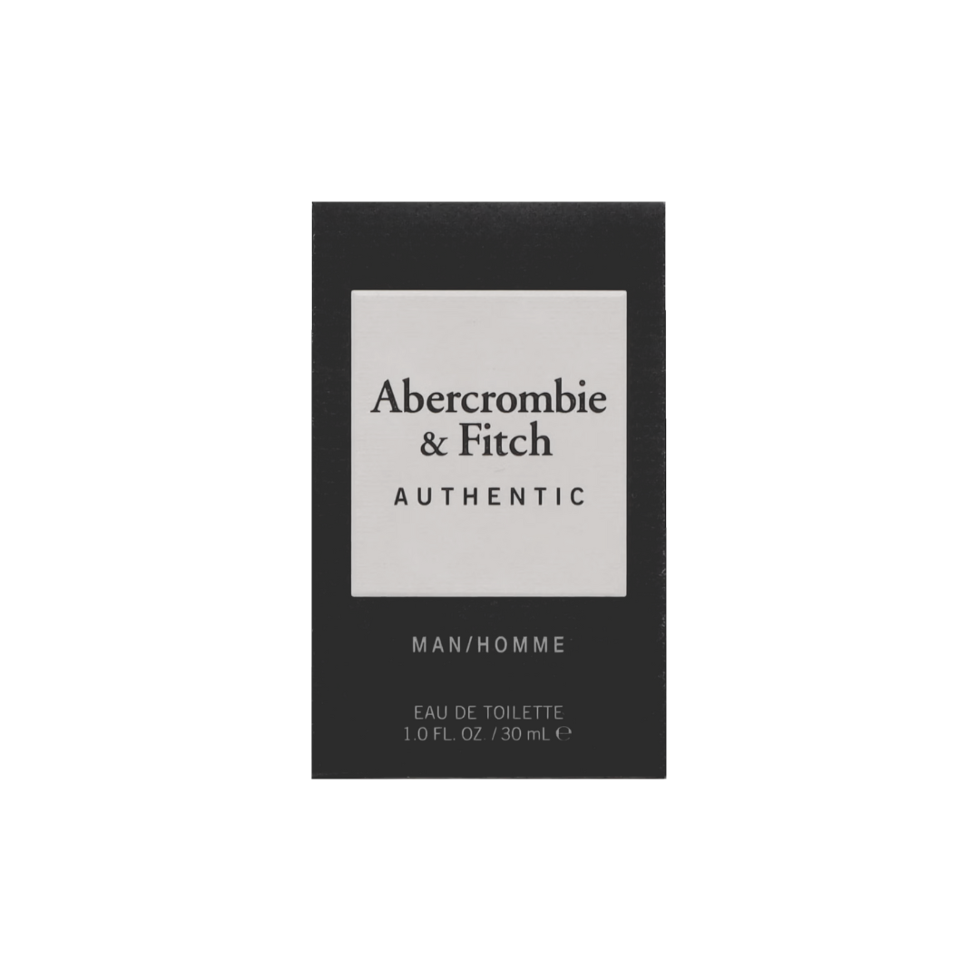 Abercrombie & Fitch Authentic Man Eau De Toilette 30ml - Imperfect Box