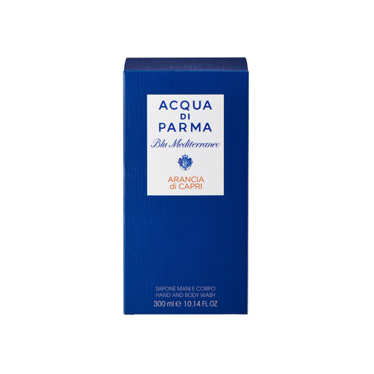 Acqua Di Parma Blu Mediterraneo Arancia Di Capri Hand and Body Wash 300ml - Imperfect Box