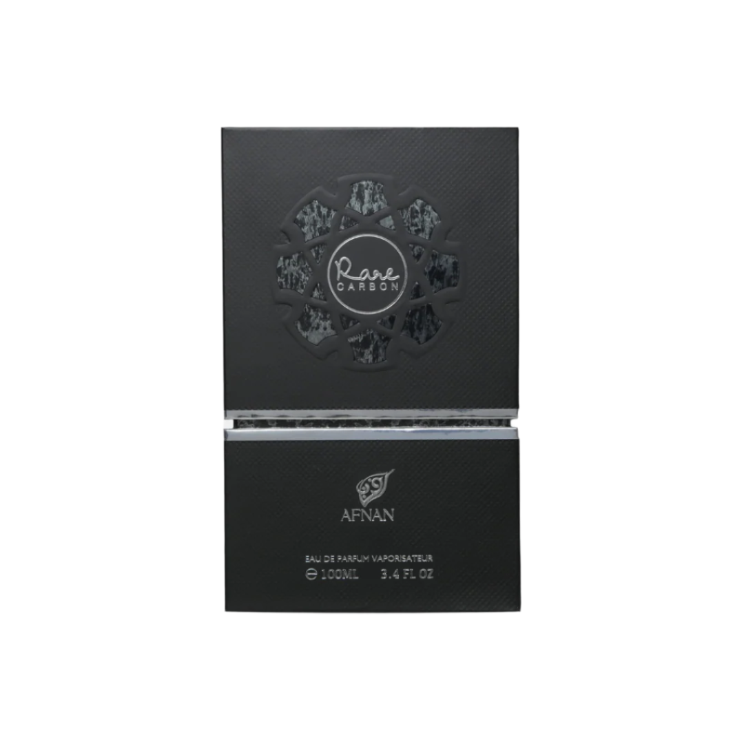 Afnan Rare Carbon Eau De Parfum 100ml - Imperfect Box