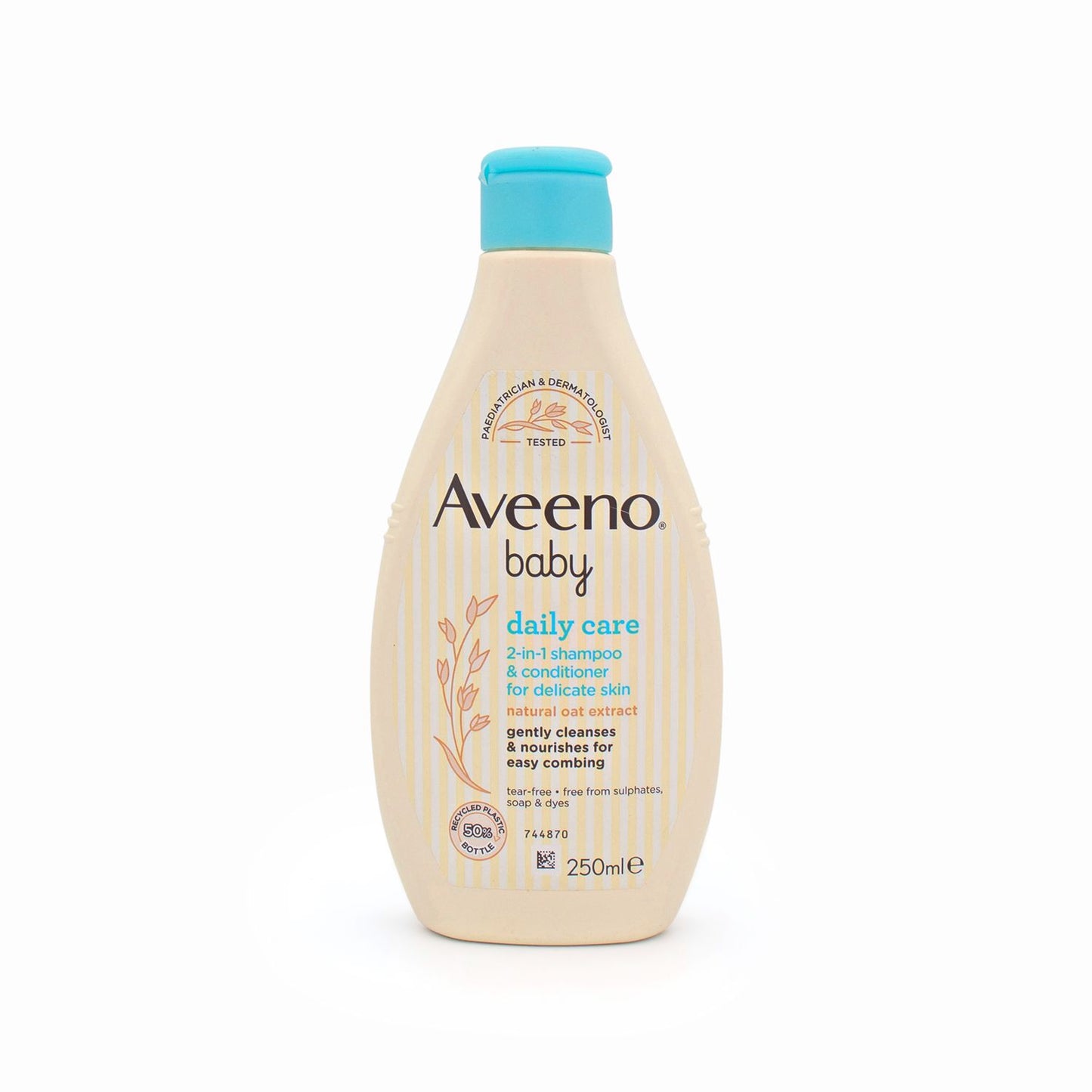 Aveeno Baby Daily Care 2-in-1 Shampoo and Conditioner 250ml - Imperfect Container