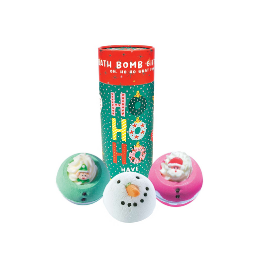 Bomb Cosmetics Ho Ho Ho Bath Bomb Gift Set - Imperfect Box