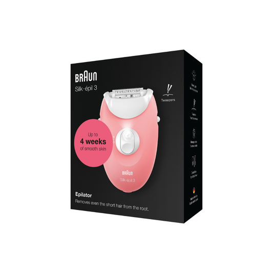 Braun SE3-176 Silk Epil 3 Epilator Electric Hair Remover - Imperfect Box