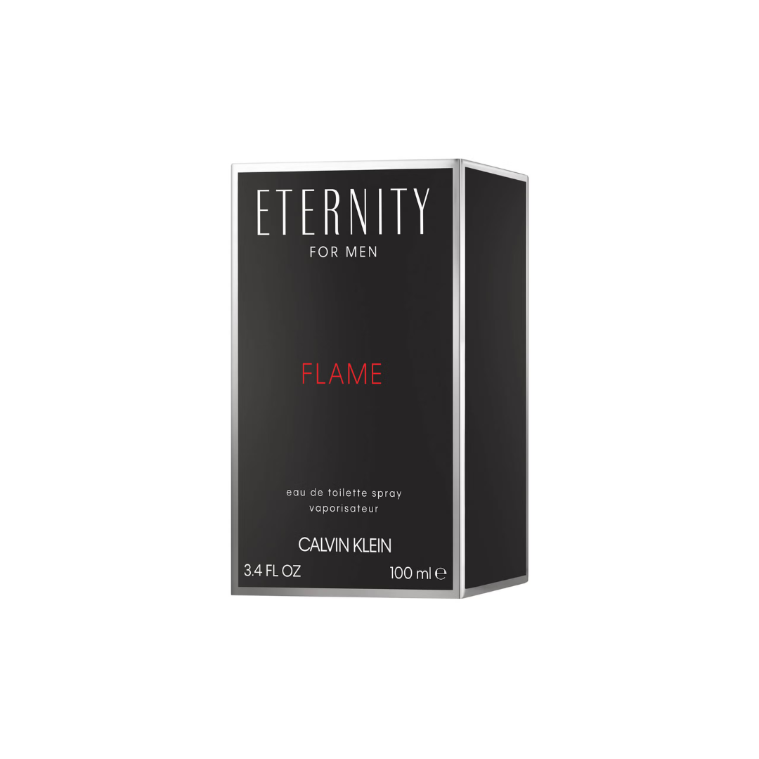 Calvin Klein Eternity Flame For Men Eau de Toilette 100ml - Imperfect Box