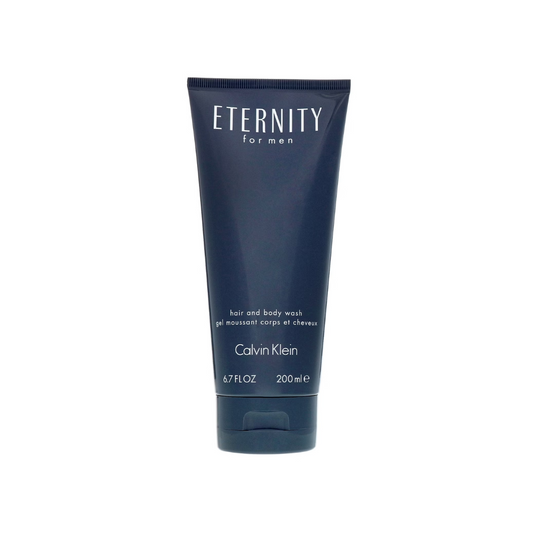Calvin Klein Eternity For Men Hair and Body Wash 200ml - Small Amount Missing