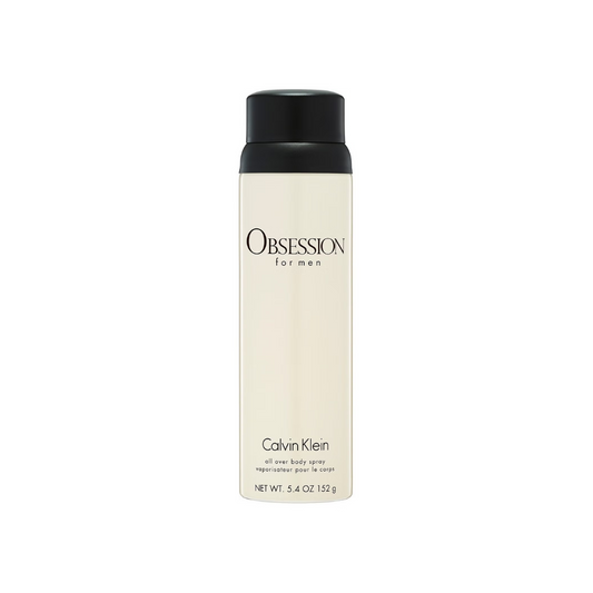 Calvin Klein Obsession For Men All Over Body Spray 152g - Missing Lid