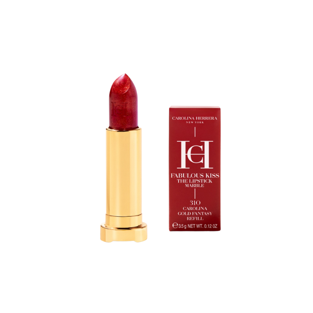 Carolina Herrera Fabulous Kiss The Lipstick Marble Refill 310 CAROLINA GOLD FANTASY 3.5g - Imperfect Box