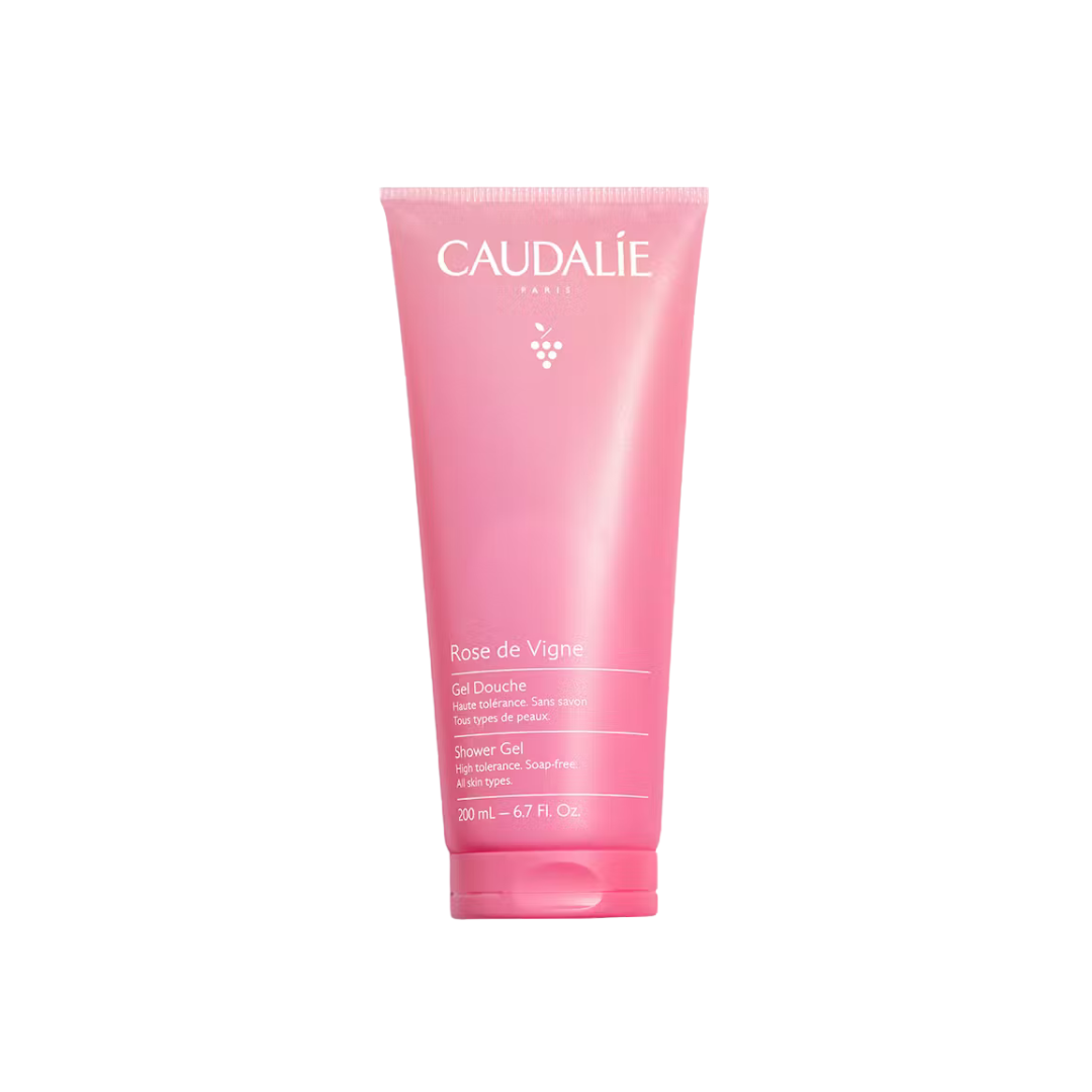 Caudalie Rose de Vigne Shower Gel 200ml - Small Amount Missing