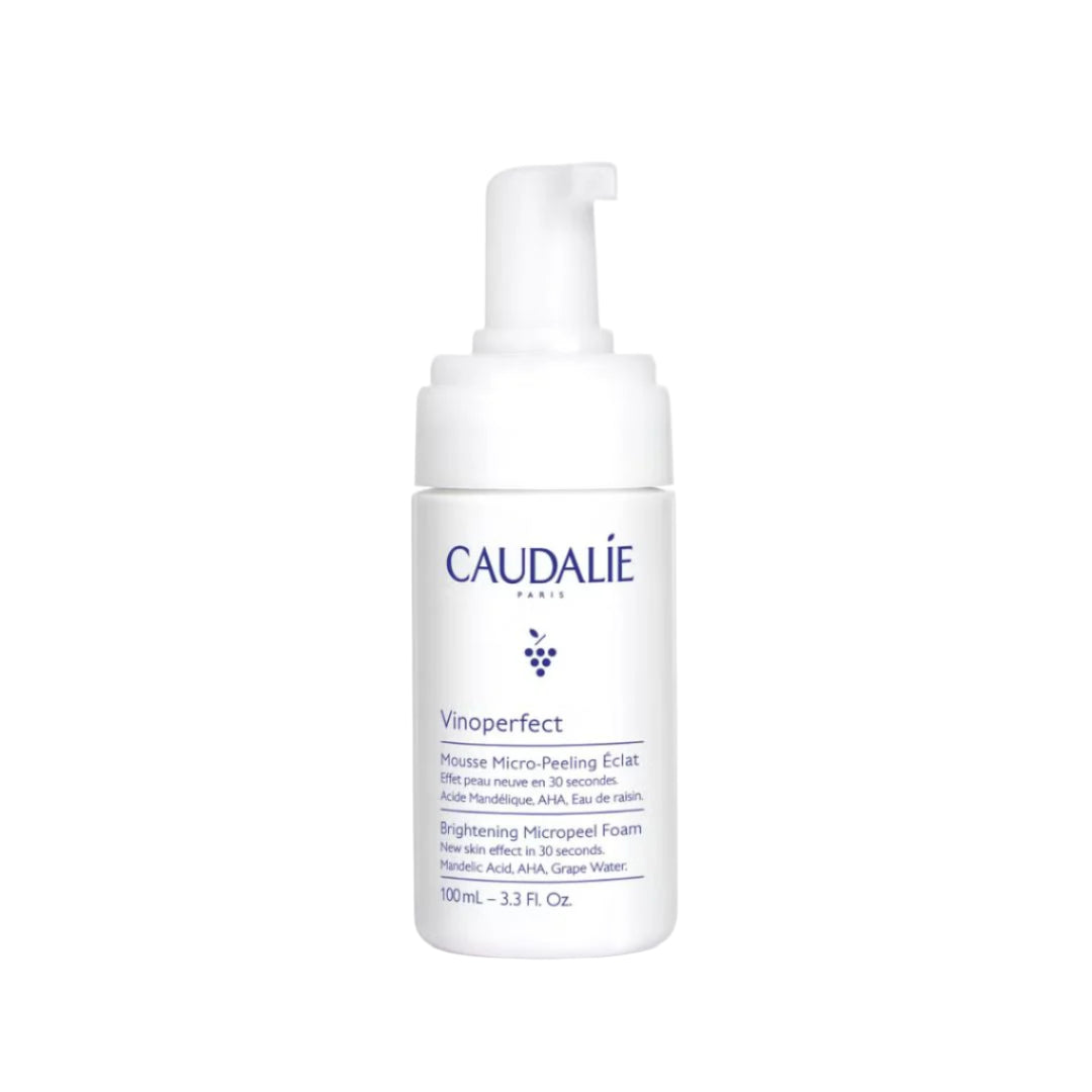 Caudalie Vinoperfect Brightening Micropeel Foam 100ml - Missing Lid