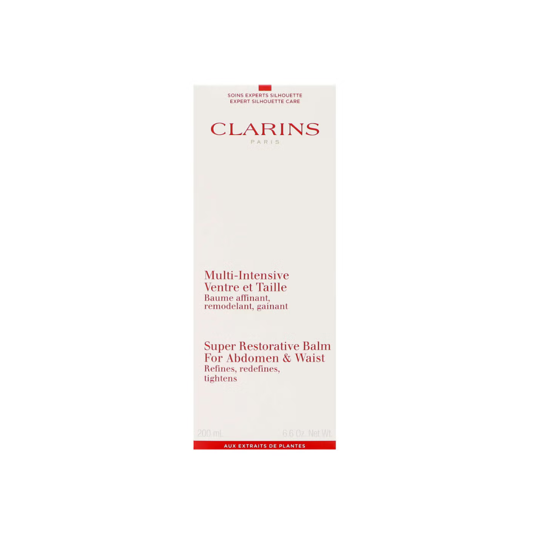 Clarins Super Restorative Balm For Abdomen & Waist 200ml - Small Amount Missing