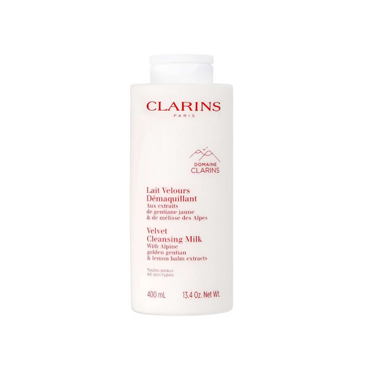 Clarins Velvet Cleansing Milk 400ml - Imperfect Container
