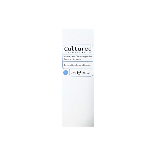 Cultured Biome One Cleansing Balm 30ml - Imperfect Box