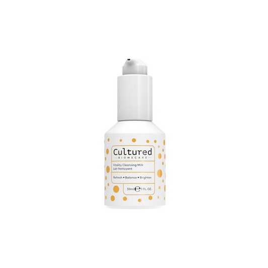 Cultured Vitality Cleansing Milk 30ml - Imperfect Box