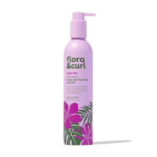 Flora & Curl Sweet Hibiscus Curl Activating Lotion 300ml - New