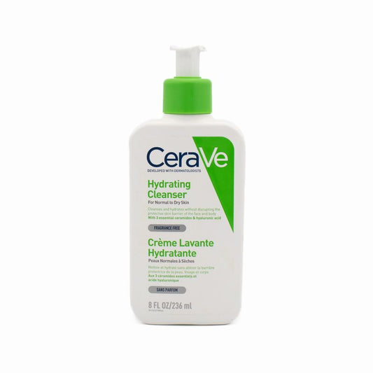 CeraVe Hydrating Cleanser Normal to Dry Skin 236ml - Missing Pump Top