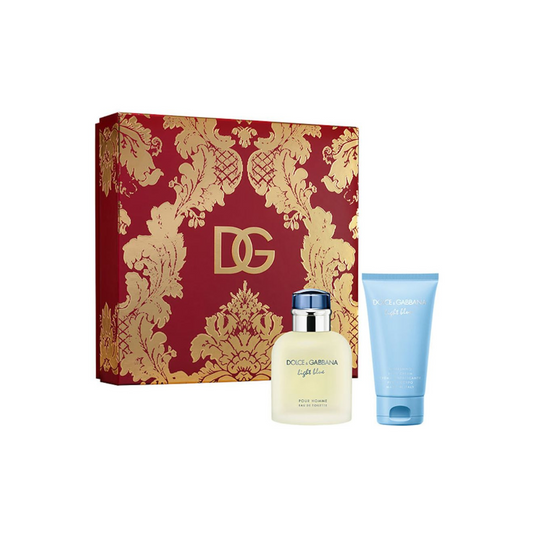 Dolce & Gabbana Light Blue Pour Homme Eau de Toilette Gift Set 75ml - Imperfect Container