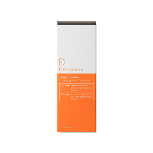 Dr Dennis Gross Ferulic + Retinol Fortifying Neck Emulsion 50ml - Imperfect Box