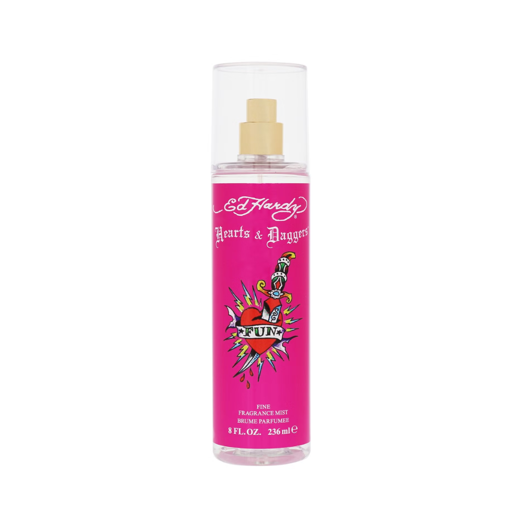 Ed Hardy Hearts & Daggers Fragrance Mist Spray 236ml - Missing Lid