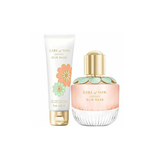 Elie Saab Girl Of Now Lovely Eau De Parfum Gift Set 50ml - Imperfect Box