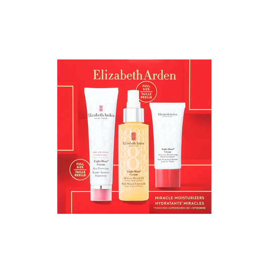 Elizabeth Arden Eight Hour Holiday Miracle Moisturizes Gift Set - Imperfect Box
