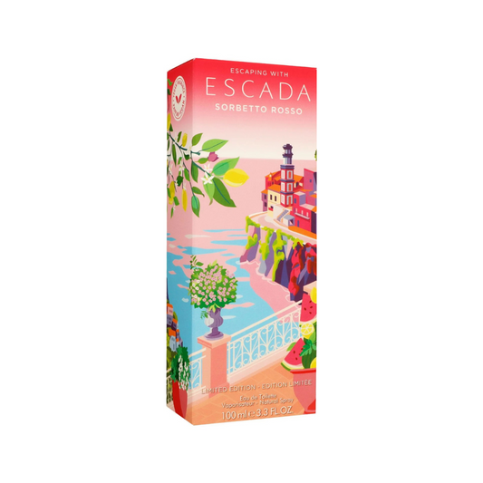 Escada Sorbetto Rosso Limited Edition Eau de Toilette 100ml - Imperfect Box
