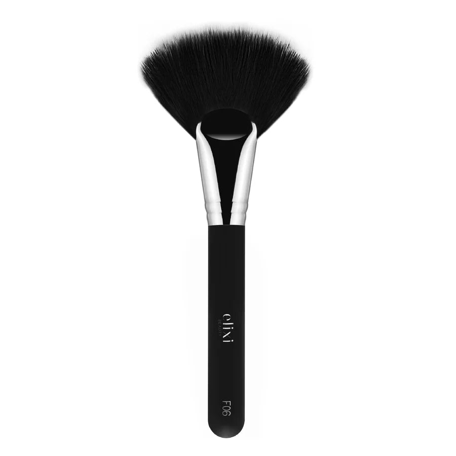 Elixi Beauty Big Fan Brush Black F06 - New