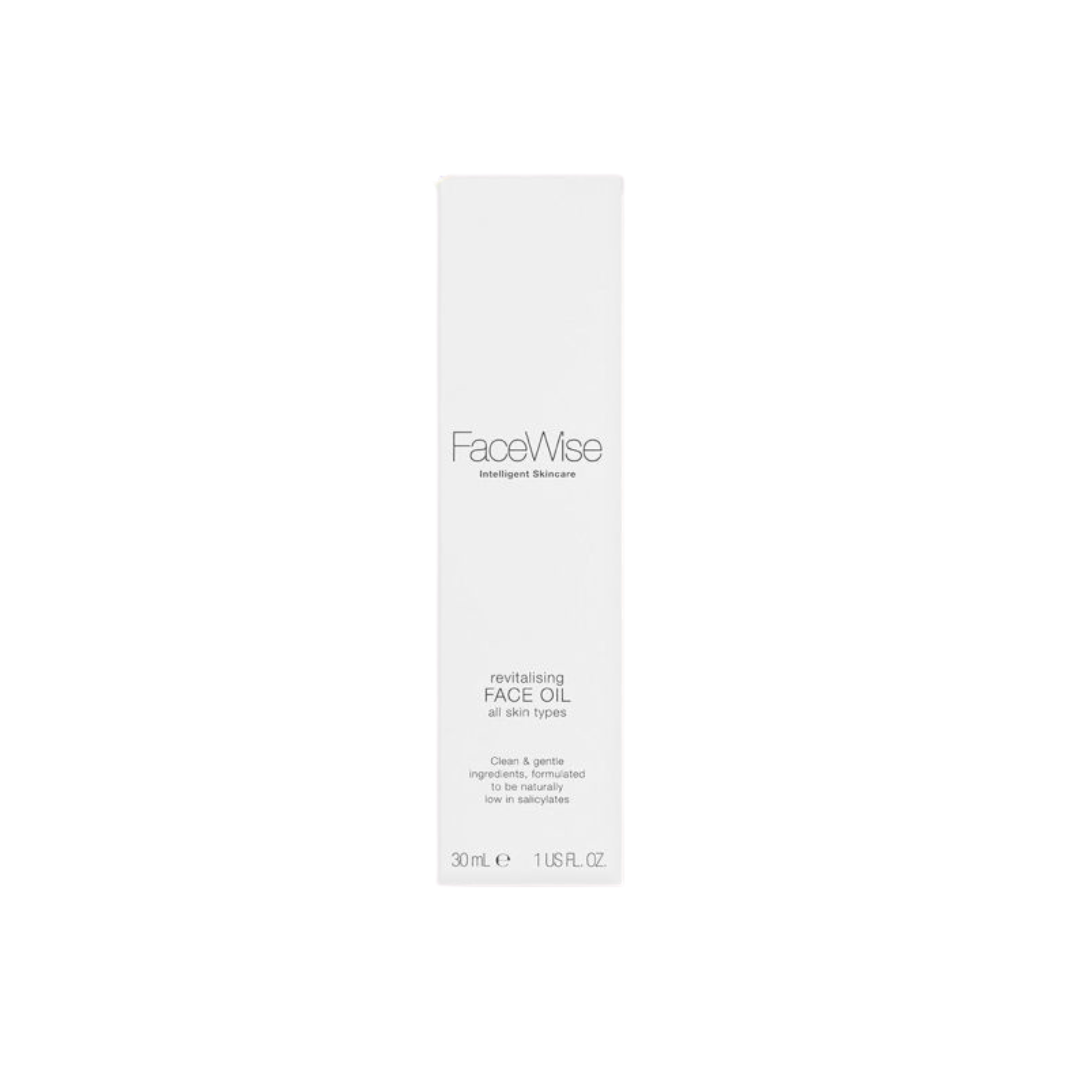 FaceWise Revitalising Face Oil 30ml - Imperfect Box