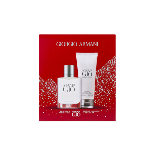 Giorgio Armani Acqua Di Gio Eau de Toilette & Body Shampoo Gift Set - Imperfect Box