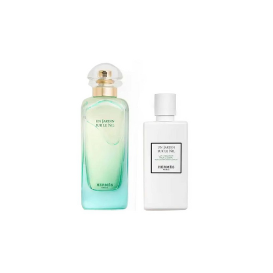 Hermes Un Jardin Sur Le Nil Eau De Toilette Gift Set 100ml - Imperfect Box