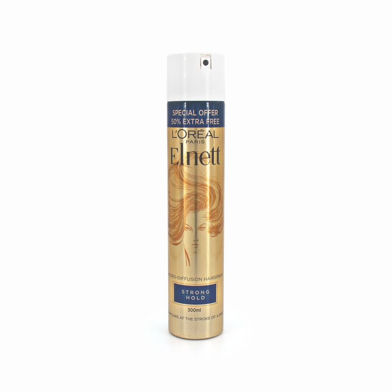 L'Oreal Paris Elnett Hairspray 300ml Strong Hold - Imperfect Container