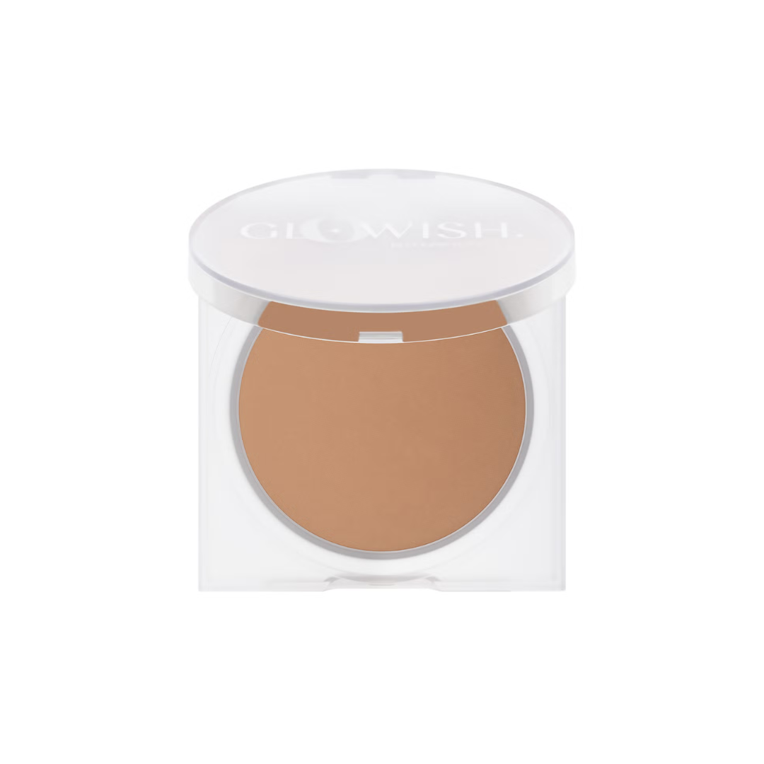 Huda Beauty Glo Wish Luminous Pressed Powder 07 TAN LIGHT 10g - Imperfect Box