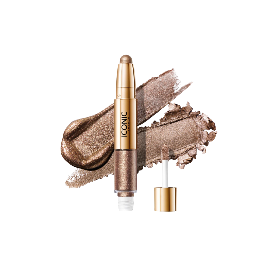 ICONIC London Glaze Crayon Eyeshadow VOLCANIC 2.14g - Imperfect Box