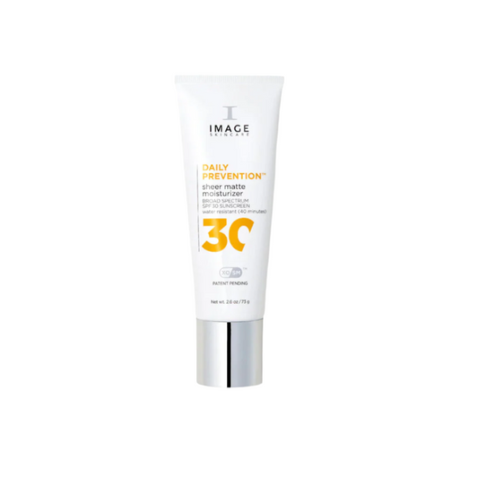 Image Skincare Daily Prevention Sheer Matte Moisturizer SPF 30 Sunscreen 73g - Small Amount Missing