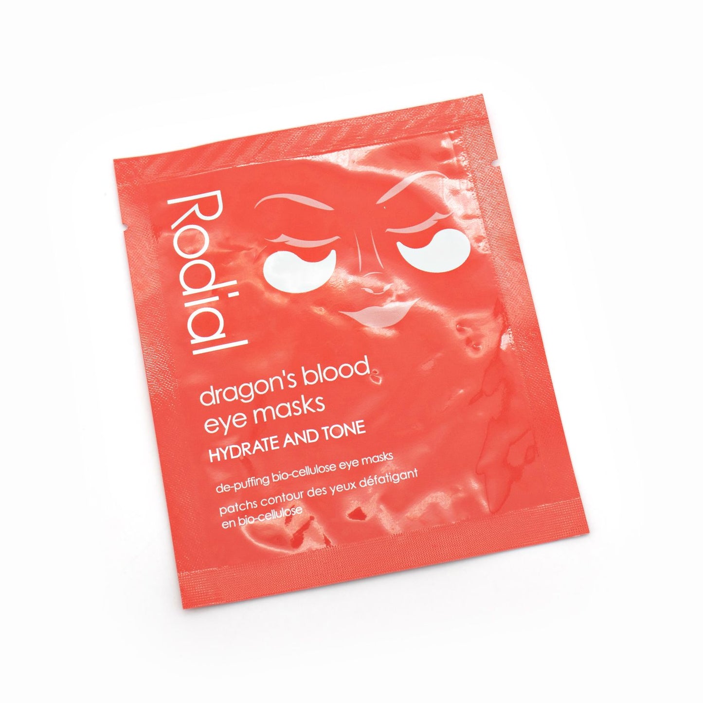 RODIAL Dragon’s Blood Eye Masks 1 pair - Imperfect Container