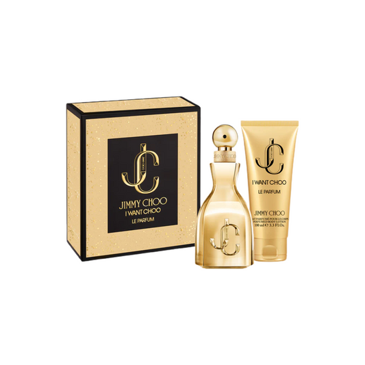 Jimmy Choo I Want Choo Le Parfum Spray Gift Set 60ml - Imperfect Box