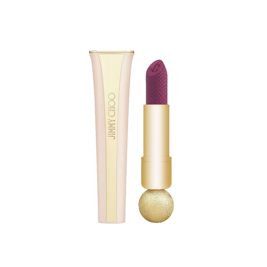 Jimmy Choo Seduction Collection Matte Lip Colour 012 PLUM PASSION 3.5g - Imperfect Box