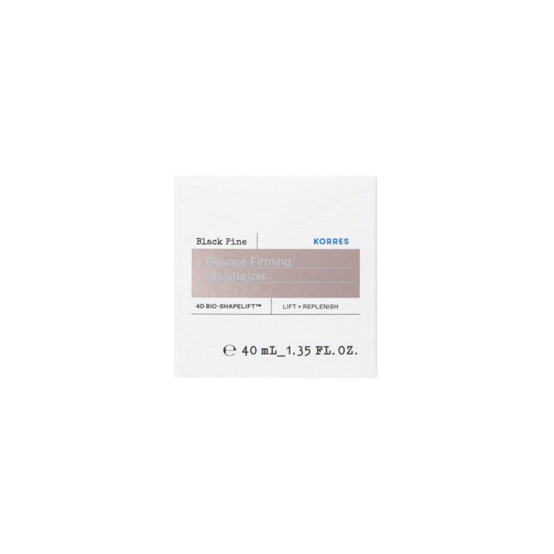 Korres Black Pine Bounce Firming Moisturiser 40ml - Imperfect Box