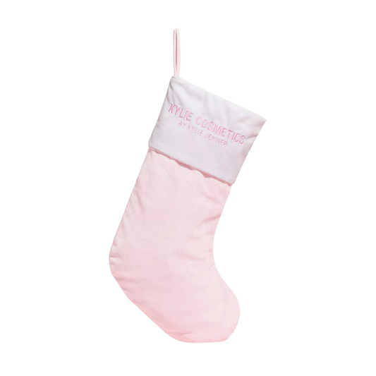 Kylie Cosmetics Pink Christmas Stocking - New