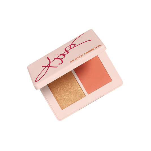 Kylie Cosmetics x Kris Powder Powder Blush & Highlighter Cheek Duo 2x3.1g - Imperfect Box