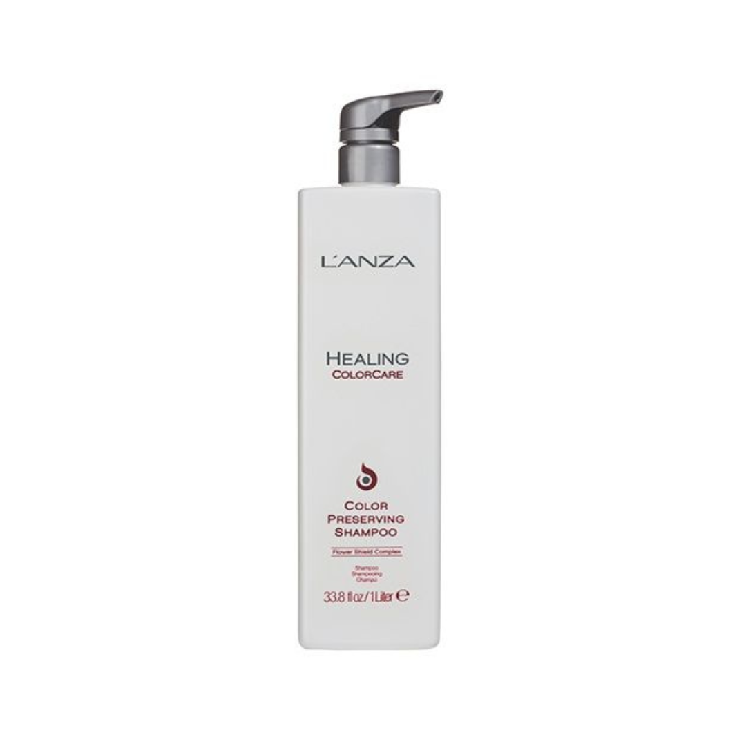 L'Anza Healing ColorCare Color Preserving Shampoo 1000ml - Imperfect Container