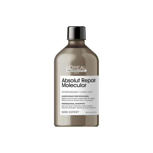 L'Oreal Absolut Repair Molecular Professional Shampoo 500ml - Missing Pump