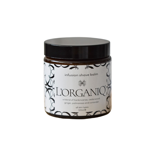 L'Organiq Infusion Shave Balm 120ml - New
