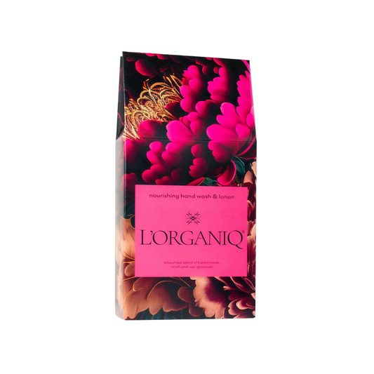 L'Organiq Limited Edition Nourishing Hand Wash & Lotion Gift Set 2x200ml - New