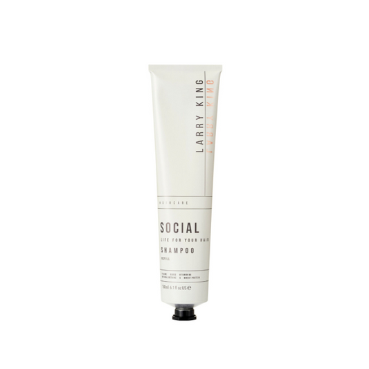 Larry King Social Life For Your Hair Shampoo Refill 180ml - Imperfect Container
