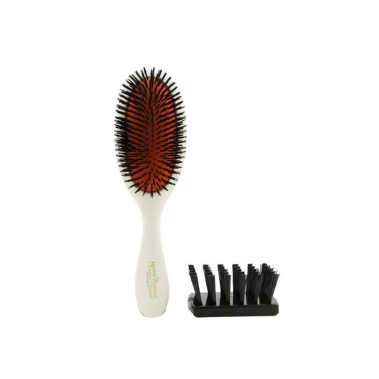 Mason Pearson Junior Bristle & Nylon Medium Hair Brush BN2 Ivory - Imperfect Box